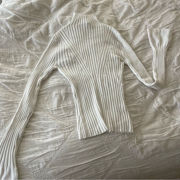 Macy's Tops - MACYS Hooked Up Basic Ribbed Mock Neck Long Sleeve